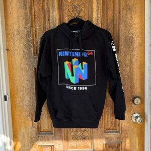 Nintendo 64 Size Small Unisex Hooded Sweatshirt